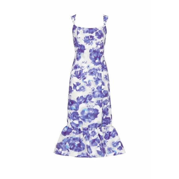 NEW SACHIN & BABI laura dress in azure watercolor floral - Picture 4 of 4